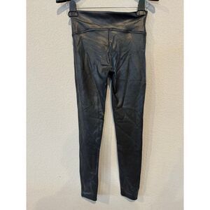 Spanx Women’s Faux Leather Leggings – Small | Sleek & Sculpting Fit